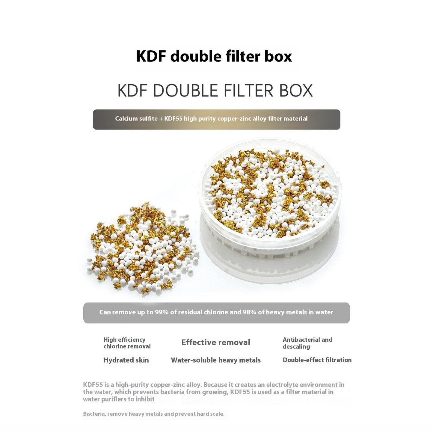 Skin Care Chlorine Removal Fragrance Hand-held Shower Booster Filter