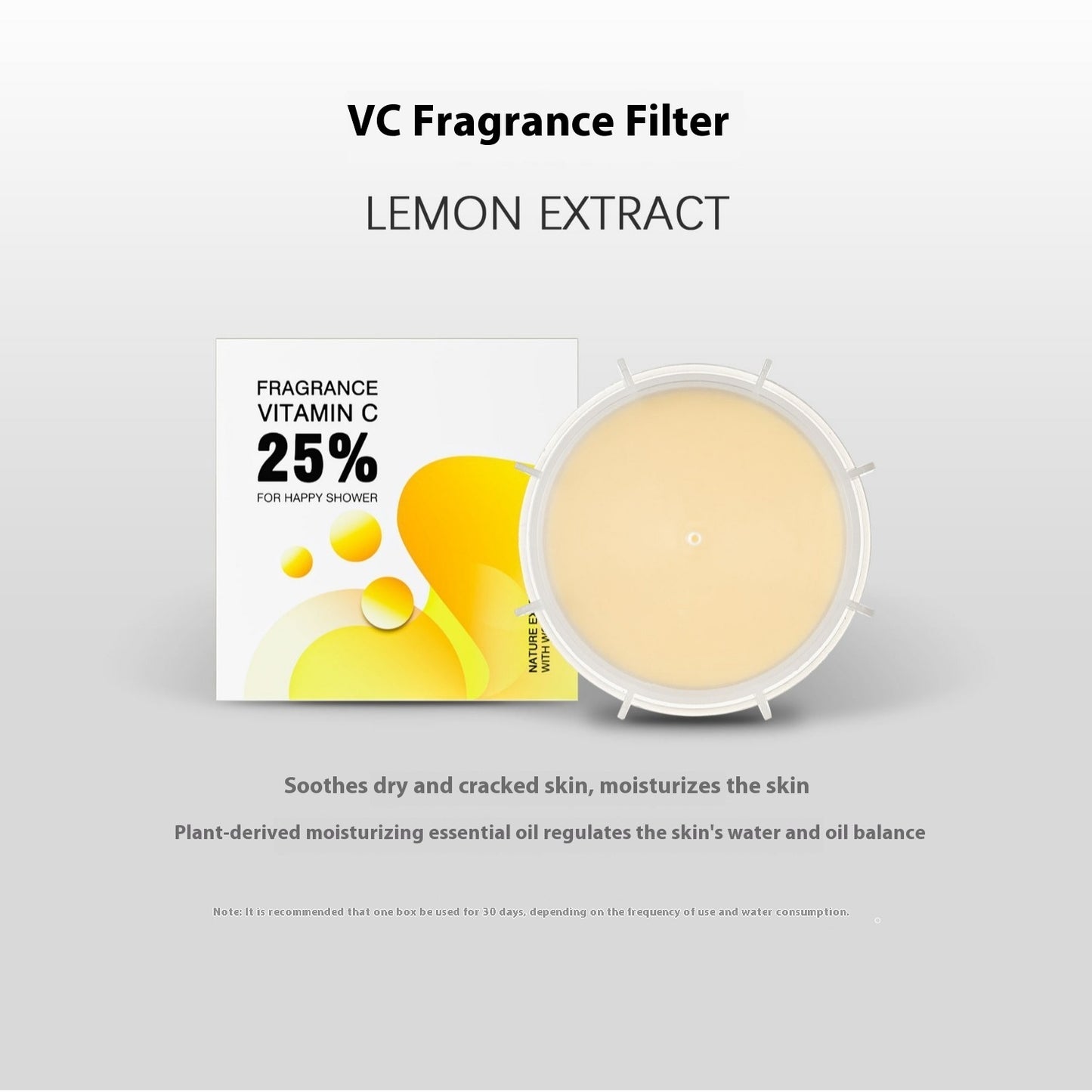 Skin Care Chlorine Removal Fragrance Hand-held Shower Booster Filter